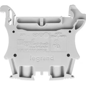 Kolejnicová spojka Legrand Viking 037162 6 mm2