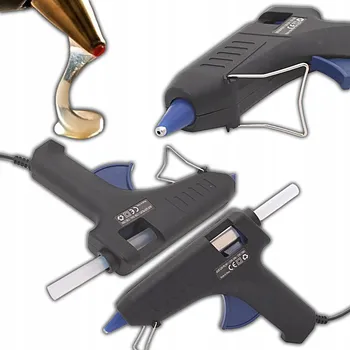 Tavná pistole PISTOLE NA HORKÉ LEPIDLO 11mm 12-78W 8-12g/min 200°C - 5min, KABEL 130CM