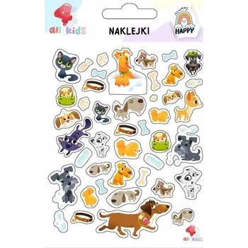 samolepka Dekorační Samolepky SADA Ozdobných SAMOLEPEK Scrapbooking Psi a Kočky Mega