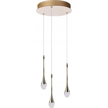 Závěsná lampa DALMA 3 ROUND Zlatá (AZ6010) - Azzardo