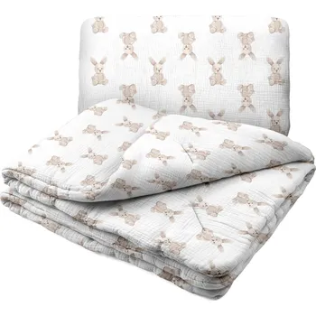 Povlečení Sada povlečení Čtyři Sloni 90 x 120 cm, vícebarevné