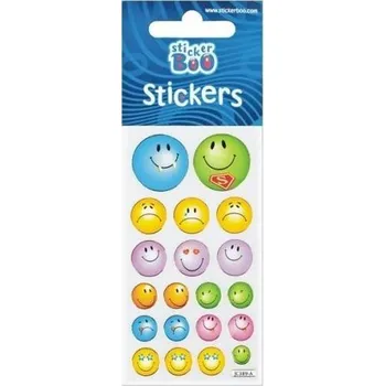 samolepka Sada pro SCRAPBOOKING Dekorativní NÁLEPKY Ozdoby Samolepky Nálepky Smajlíci