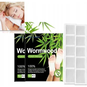 Kosmetika na nohy Bylinné Náplasti na Nohy – Relaxační a Detoxikační – Sada 20 Kusů