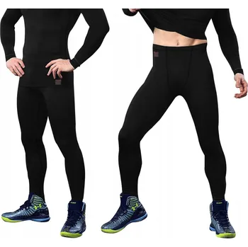 Pánské termo spodky Termoaktivní sportovní prádlo BRIXTON Getry / Spodky XL černé