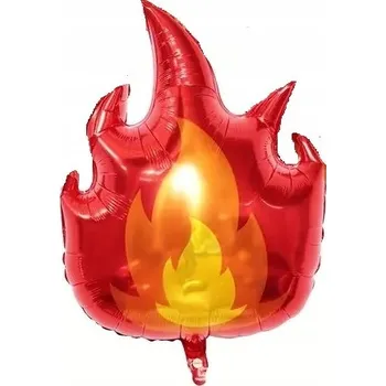 Balónek Id_5240 FÓLIOVÝ BALÓNEK OHEŇ PLAMEN POŽÁR HASIČI HASIČ NAROZENINY