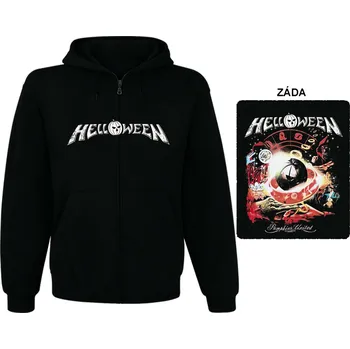 Pánská mikina Helloween - mikina s kapucí a zipem 4