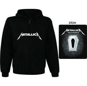 Pánská mikina Metallica - mikina s kapucí a zipem 12