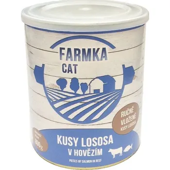 Krmivo pro kočku FALCO mokré krmivo pro lososa 6,4 kg