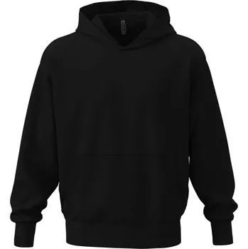 Pánská mikina NEXT LEVEL APPAREL N 9307 / Unisex mikina s kapucí z těžké bavlny - black XXXL