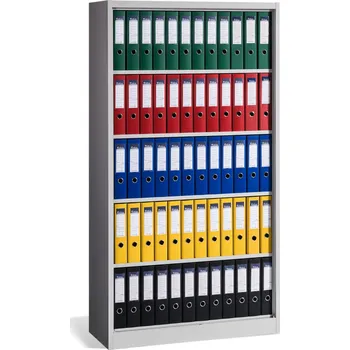 Policová skříň Otevřená úložná skříň se 4 policemi, se šířkou 1000 mm #03 OPEN MAXI