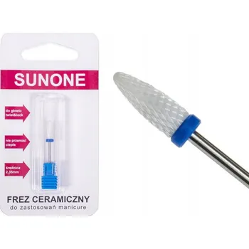 Bruska na nehty Sunone keramická fréza kužel CS2 střední - modrá