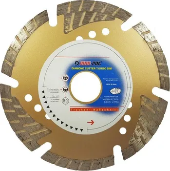 Brusný kotouč Kotouč diamantový turbo 125mm 0.144 Kg HOBY Sklad3 M08721 (0.144 Kg HOBY Sklad3 M08721)