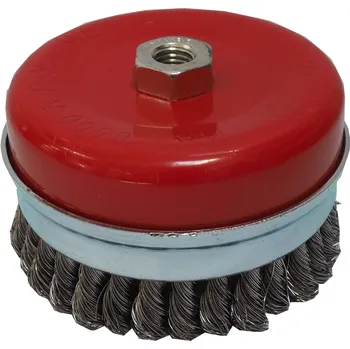 Drátěný kartáč kartáč ocelový, hrnkový, copy, M14, O 120 mm 1.13 Kg TOP Sklad4 600487 (1.13 Kg TOP Sklad4 600487)