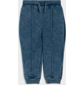 Chlapecké kalhoty Sinsay - Kalhoty se sepraným efektem - námořnická modrá - 051FX-59X - 051FX-59X-98