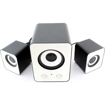 Reproduktor do auta PC reproduktory 2.1 11W USB bílá