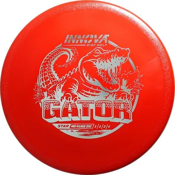 Disc golf Innova Star Gator 175g Červená