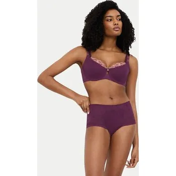 Podprsenka Triumph Podprsenka s kosticemi Wild Gardenia Florale 10224872 Fialová 80F