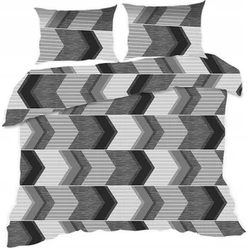 Povlečení Povlečení bavlněné 1838N šedé 4958 160x200 KARO