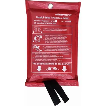 Hasicí přístroj Hasicí deka Fire Blanket 1,2 x 1,2 m (Hasicí rouška / deka Hütermann Fire Blanket 1,2 x 1,2 m)