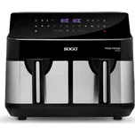 Chytrá, multifunkční a dvojtá horkovzdušná fritéza SOGO SS-10845