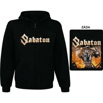 Pánská mikina Sabaton - mikina s kapucí a zipem 5