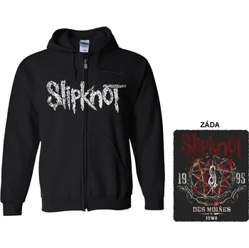 Pánská mikina Slipknot - mikina s kapucí a zipem 9