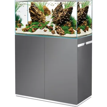 Akvárium Oase Akvárium ScaperLine 90 šedé se skřínkou