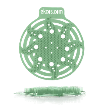 Osvěžovač vzduchu Sítko do pisoáru Ekcos Powerscreen 30 - vůně borovice, tmavě zelené 1ks