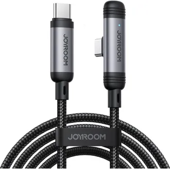 JOYROOM S-A56 opletený nabíjecí a datový kabel - USB-C na USB-C - 1,2 m - černý
