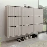 KIER Závěsný botník LARO 3 | cashmere