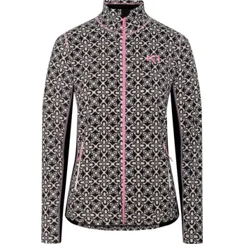 Dámská mikina Dámská fleecová mikina KARI TRAA THALENA S Černá, Bílá, Růžová