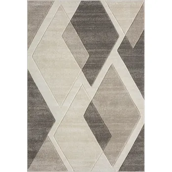 Koberec Koberec s vyřezávaným vlasem Bonny 71670 hnědý, geometrický 80x150