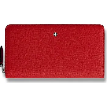Peněženka Peněženka Montblanc Sartorial Zip 12 cc, červená