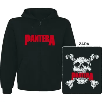 Pánská mikina Pantera - mikina s kapucí a zipem 1