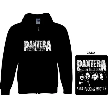 Pánská mikina Pantera - mikina s kapucí a zipem 6