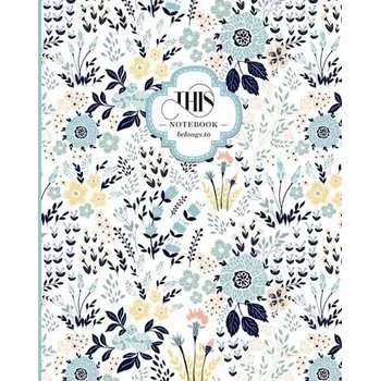 Zápisník Notes Fresh, tvrdá vazba, vícebarevný, květinový motiv