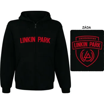 Pánská mikina Linkin Park - mikina s kapucí a zipem 4