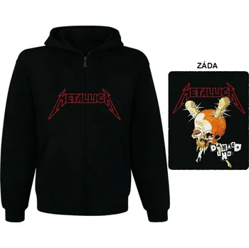 Pánská mikina Metallica - mikina s kapucí a zipem 7
