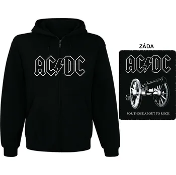 Pánská mikina AC/DC - mikina s kapucí a zipem 4