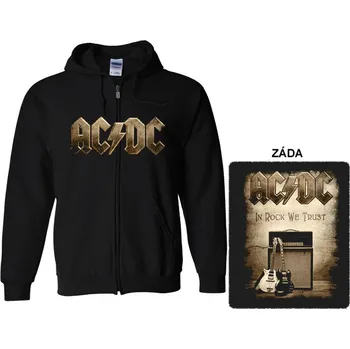 Pánská mikina AC/DC - mikina s kapucí a zipem 11