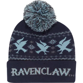 Čepice Beanie čepice z Harry Potter - Ravenclaw - modrá