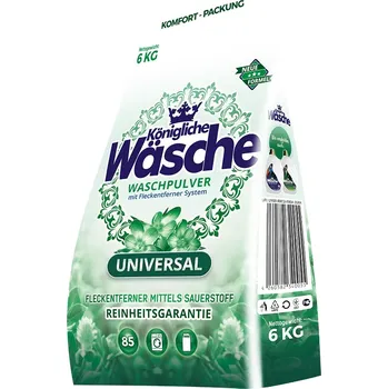 Prací prášek Königliche Wäsche Univerzální prací prášek 6 kg DE - 80 praní