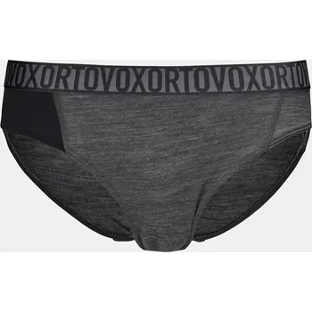 Kalhotky Dámské funkční kalhotky Ortovox 150 Essential Bikini W Velikost: S / Barva: šedá/černá