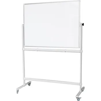 Mobilní otočná tabule Revolver NEW 120 × 90 cm, bílá