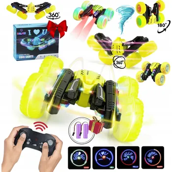 RC model auta Dálkově ovládané terénní auto s LED podsvícením Halpix Stunt Car