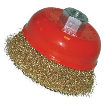 Drátěný kartáč kartáč ocelový, hrnkový, M14, O 100 mm 0.34 Kg TOP Sklad4 600497 (0.34 Kg TOP Sklad4 600497)