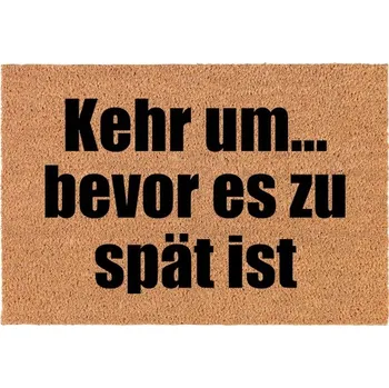 Rohožka Kokosová vstupní rohožka pod dveře | Zábavná Dárek do svého domova