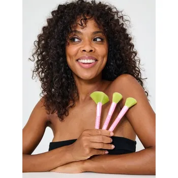 Kosmetický štětec Sinsay - Sada 3 štětců na make-up Grinch - vícebarevná - 804GE-MLC - 804GE-MLC-ONE