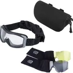 Bolle Safety - Gogle balistyczne z wymiennymi wizjerami - Wentylowana ramka - Czarny - X1000T70M