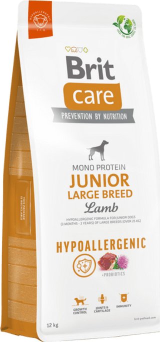 Brit Care Dog Hypoallergenic Junior Large Breed 12 kg / exp. 9.26